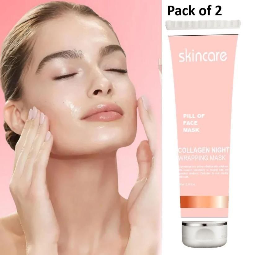 SkinCare ™ Wake Up to Glass-Skin Glow — While You Sleep! (Pack Of 2)