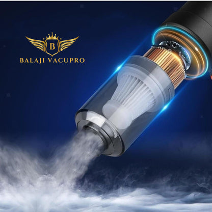 Balaji VacuPro™ Mini 2-in-1 Smart Cleaner for Car & Home