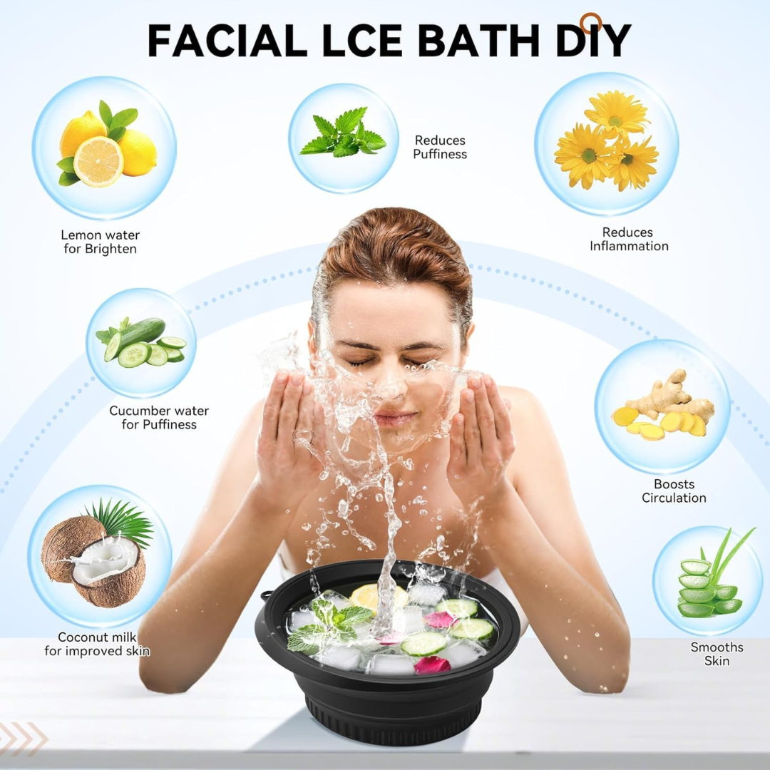 The Portable Ice Face Bowl : Revive Your Face in Minutes