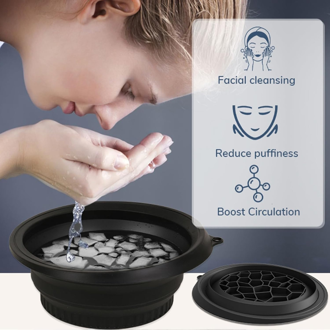 The Portable Ice Face Bowl : Revive Your Face in Minutes