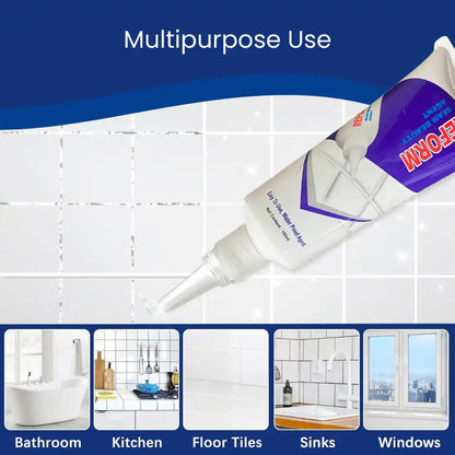 Multipurpose Gap-Filler & Waterproof Tile Grout Sealant - Pack Of 2 (180 ml Tube)