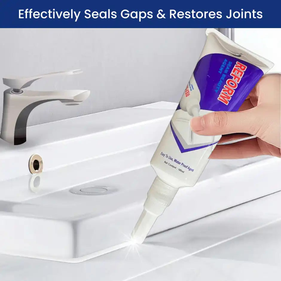 Multipurpose Gap-Filler & Waterproof Tile Grout Sealant - Pack Of 2 (180 ml Tube)