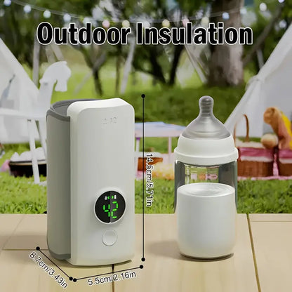 Portable Baby Bottle Warmer – Travel-Friendly, Quick Heating, Constant Temperature Control