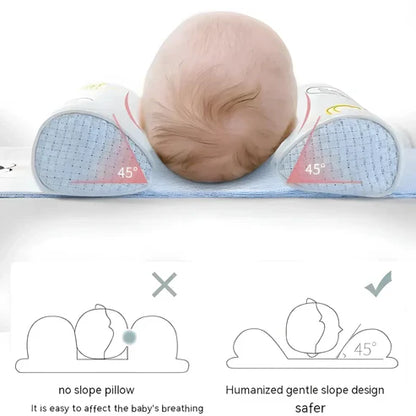 Baby Shaping Head Support Pillow - Assorted Colour