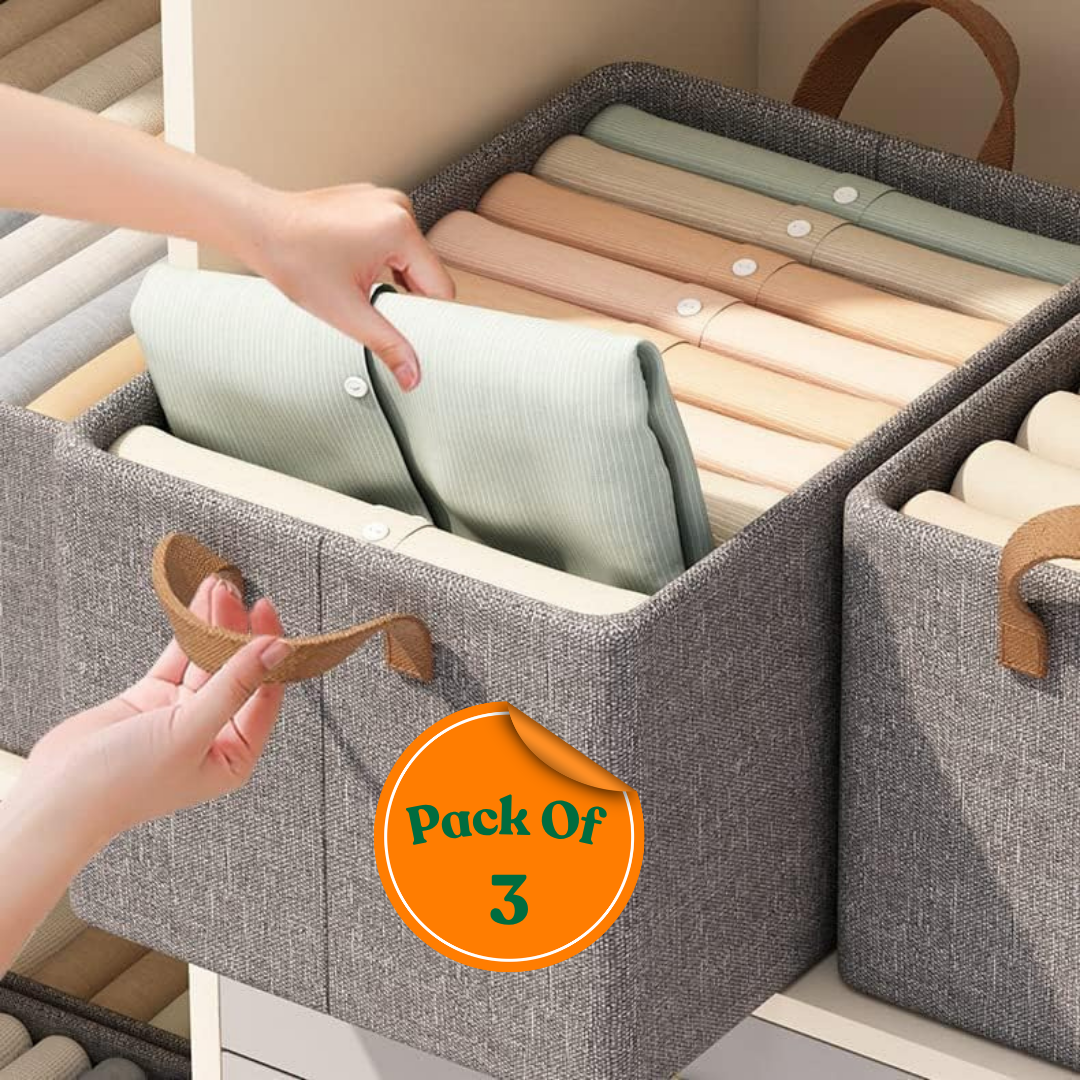 Transform Your Wardrobe in Minutes (Pack of 3) Assorted Color