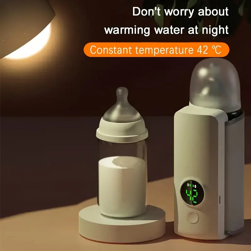 Portable Baby Bottle Warmer – Travel-Friendly, Quick Heating, Constant Temperature Control